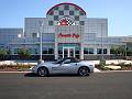 Ruth's Corvette at the cafe